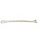 Comair Haarspelden Pretty Fashion Golvend Goud 59mm 24 Stuks