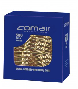 Comair Haarspelden Pretty Fashion Golvend Goud 59mm 500 Stuks