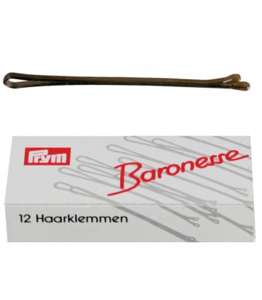 Prym Baronesse Haarspelden Bruin 65mm 120 Stuks