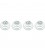 A&A Haarspiraal Strass Klein 6 Stuks