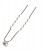 A&A Haarnaalden Strass Silver 6 Stuks