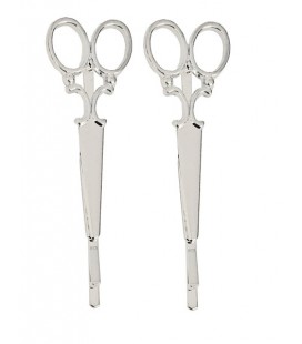 A&A Haar Klem Schaar Silver 2 Stuks