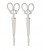 A&A Haar Klem Schaar Silver 2 Stuks