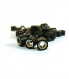 Balmain 100 Brown Rings, 2 Pullers