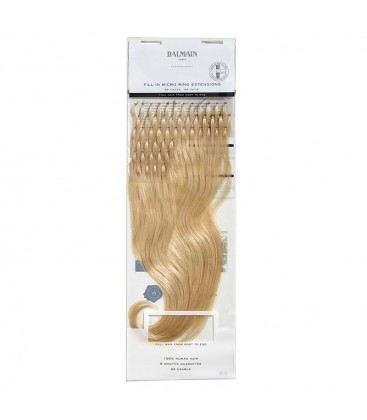 Balmain Fill-In Micro Ring Extensions Human Hair 40cm 50pcs 10G