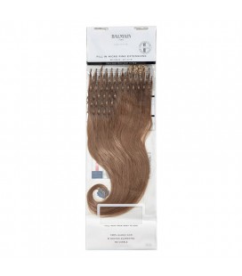 Balmain Fill-In Micro Ring Extensions Human Hair 40cm 50pcs 8A.9A