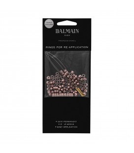 Balmain 100 Brown Rings, 2 Pullers