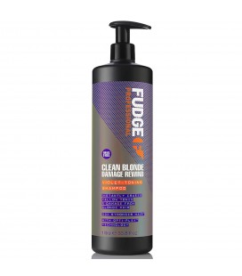 Fudge Clean Blonde Damage Rewind Violet Shampoo 1000ml