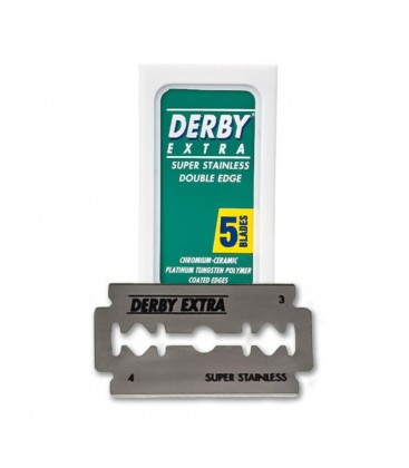 Derby Extra Double Edge Blades Scheermesjes 5st