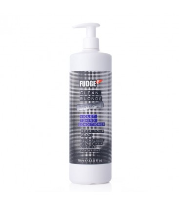 Fudge Clean Blonde Violet - Toning Conditioner 1000ml SALE