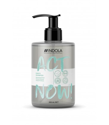 Indola Act Now Purify Shampoo 300ml