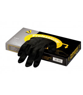 Latex Handschoenen Professional Black Gloves M 20st SALE