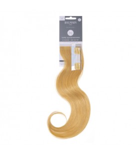 Balmain Tape Extensions + Clip Application Human Hair 25cm 2pcs 9G