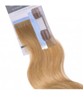 Balmain Tape Extensions + Clip Application Human Hair 25cm 2pcs 8A