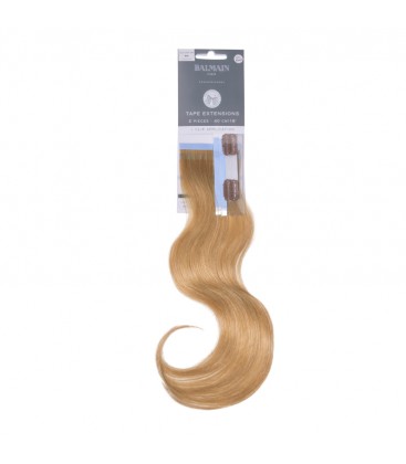 Balmain Tape Extensions + Clip Application Human Hair 25cm 2pcs 8A