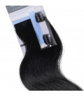 Balmain Tape Extensions + Clip Application Human Hair 25cm 2pcs 1