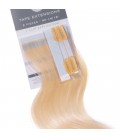 Balmain Tape Extensions + Clip Application Human Hair 40cm 2pcs L10