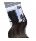 Balmain Tape Extensions + Clip Application Human Hair 40cm 2pcs 3.5OM