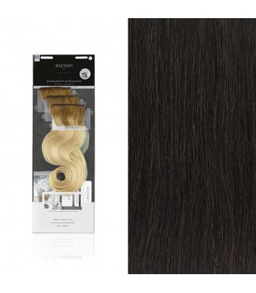 Balmain Double Hair Human Hair 40cm 3pcs 3