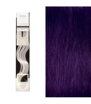 Balmain Fill-In Extensions Fiber Hair 45cm 10pcs Dark Purple
