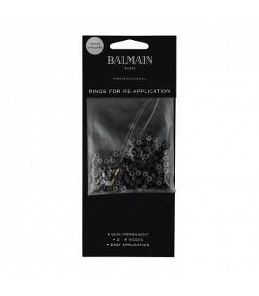 Balmain Soft Rings Zwart 100 pcs