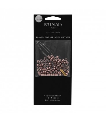 Balmain Soft Rings Bruin 100 pcs