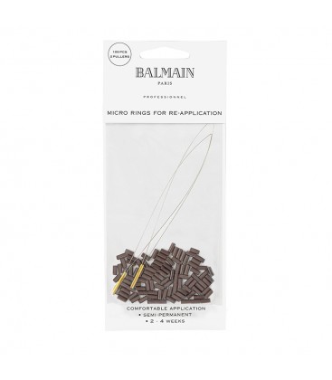 Balmain Micro Rings Brown