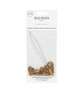 Balmain Micro Rings Light Brown