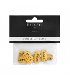 Balmain DoubleHair clips 10pcs beige