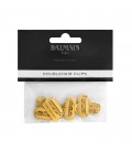 Balmain DoubleHair clips 10pcs beige