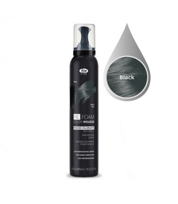 Lisap ReFoam Color Mousse Black 200ml