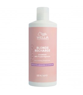 Wella Invigo Blonde Recharge Shampoo 500ml XXL