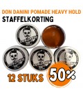 Don Danini Pomade Heavy Hold 150ml - 12 + 12 GRATIS