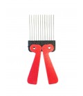 Sibel Afrokam - Retro-Seventies - Opvouwbaar - 18 x 7 cm Rood
