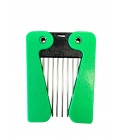 Sibel Afrokam - Retro-Seventies - Opvouwbaar - 18 x 7 cm Groen