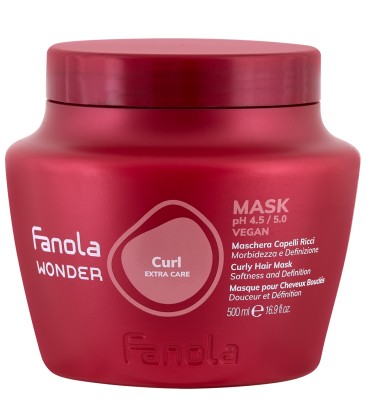 Fanola Curly Shine Curly and Wavy Hair Masker 500ml