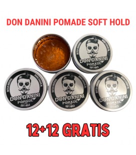 Don Danini Pomade Soft Hold 150ml - 12 stuks + 12 GRATIS