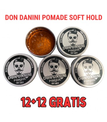 Don Danini Pomade Soft Hold 150ml - 12 stuks + 12 GRATIS