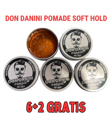 Don Danini Pomade Soft Hold 150ml - 6 + 2 GRATIS