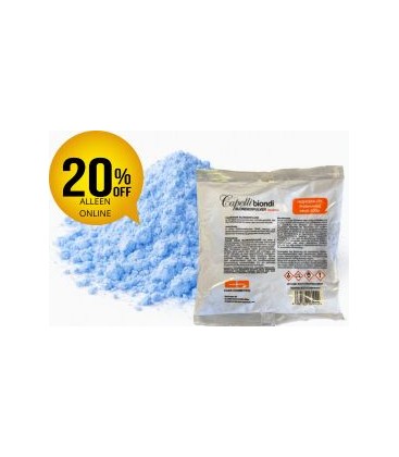 Capelli Biondi Blondeerpoeder  High Qualty Blauw 500 g ( zak )