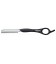 Feather mes Original zwart