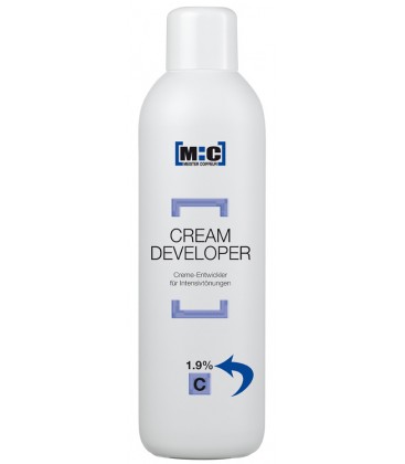 M:C Cream Developer 1.9 C 1000 ml für Intensiv tönungen